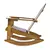 BLUMFELDT RUSHMORE gugalnik/vrtni stol ADIRONDACK (71x95x105cm)
