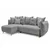 ATELIER DEL SOFA Ugaona garnitura Puffy Grey
