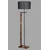 Aberto Design Podna lampa Menekşe , 163 cm, E27, Tamnobraon