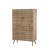 Hanah Home Komoda Multibox 80x127x36cm Hrast
