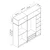 Hanah Home Ormar Kale 5228
