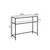 Hanah Home Komoda By-4, 90x80x30 cm, Crna