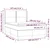 Vidaxl Box spring postelja z vzmetnico moder 140x190 cm blago