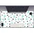 Decormat Podloga za pisalno mizo Retro pattern 90x45 cm