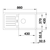 Blanco sudopera favum xl 6s silgranit antracit rev ( 524233 )