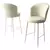 Hanah Home Set barskih stolica Alte, 6 komada, Krem-beli