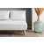 ATELIER DEL SOFA Dvosed Folde 2 Seater Teddy Fabric Cream