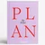 Planer THE PERFECT PLAN, vijolična, Printworks