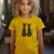 Camiseta Majica sa štampanim printom Cam 308, Dečija, Zlatne boje