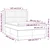 Vidaxl Box spring postelja z vzmetnico LED temno siva 140x200 cm blago