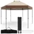 Costway Pop-Up paviljon 3,6x3,6 m rjav