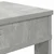 Stalak za cipele boja betona 60x30x98 cm konstruirano drvo