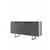 HANAH HOME Komoda Luxe Anthracite Gold