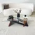 Hanah Home Klub sto Livello, 105x31x65 cm, Braon-crni