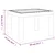 Vrtni stol antracit 59 x 47 x40 cm PP