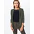PIECES Blazer, zelena