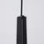 Sollux SL.1400 - Luster na sajli PRYSM 1xG9/8W/230V crna