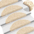 Prostirke za stepenice 10 kom 56x17x3 cm krem poluokrugle