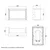 HOME LIGHT LED Svetiljka W13305, 12W, 4000K, IP54, Bela