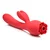 Bloomgasm Blooming Bunny Sucking & Thrusting Silicone Rabbit Vibrator Red