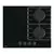 GORENJE Ugradna ploča GCE691BSC, Kombinovana, 4 zone kuvanja, Crna