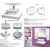 Ceramica Lux Combo lux polica lavaboa 75 dublja