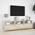 Zidni TV ormarić LED boja hrasta sonome 180x31x45 cm