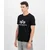 Ulična majica moška - Basic - ALPHA INDUSTRIES - black/metalsilver_100501FP