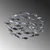 Wallity Zidna dekoracija Alabalik 3, 94x58x4 cm, Šarena