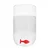 Ouch! Diamond Heart Butt Plug Regular Red