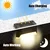 Solarne LED lampe za ogradu – 4 kom