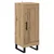 Highboard Umjetnički hrast 34,5 x 34 x 180 cm Konstruirano drvo