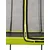 Trampolin z zaščitno mrežo Silhouette trampoline Exit Toys 244*366 cm zeleni