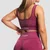 GymBeam Lift Seamless Sports Bra Plum
