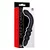 NMC Silicone Double Headed Plug 16.5cm Black