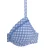 BUFFALO Bikini zgornji del, modra