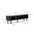 Temno rjava TV omarica v jesenovem dekorju 200x50 cm Mailen – Kave Home