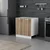 Hanah Home kuhinjski element Minar 4129, 80 cm, beli / dore