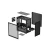 DEEPCOOL CH370 Micro kuciste crno