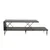 Hanah home TV Komoda Street Antracit