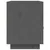 Vidaxl vidaXL Nočne omarice, komplet 2, sive, 40x34x45 cm, masiven borov les