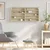 Vitrina boja hrasta sonome 100x8,5x50 cm konstruirano drvo