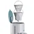 Ariete Breakfast AR1394WH Aparat za filter kafu, Do 12 šoljica, Beli