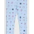 Sinsay - Komplet od 2 para helanki Hello Kitty - svetlo plava