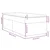 Vidaxl Box spring postelja z vzmetnico temno siva 90x200 cm blago