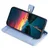 GS Ovitek za iPhone 17 z zadrgo, denarnica, moder