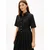 Tommy Hilfiger Ženska duga haljina WW0WW48756, Crna