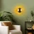 Opviq Zidna lampa Kaya-15236, 60x60x24cm, IP20, Zlatna boje