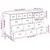Vidaxl Predalnik ASKIM Rjava 79 x 40 x 133,5 cm Masivno borovo les