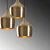 Opviq Luster Dodo-6277, 46x46 cm, 3xE27